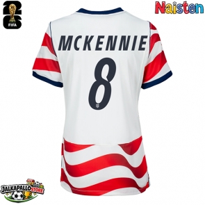Yhdysvallat Weston McKennie #8 Kotipaita Naisten MM-kisat 2026 Lyhythihainen